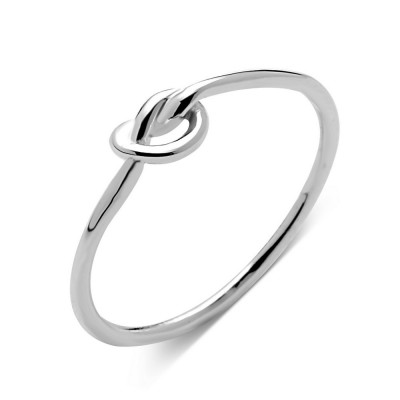 SS Ring Plain Knot