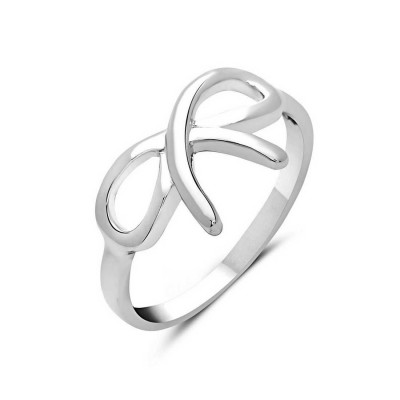 Sterling Silver Ring Bow 