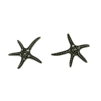 Marcasite Earring Starfish