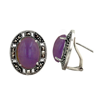 Marcasite Earring Clip on with 10X14 P. Jd