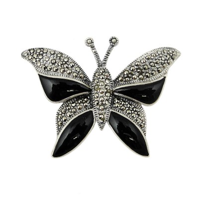 MS Pdnt Butterfly W/ Part Onyx Wings