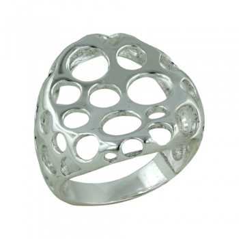 Brass Ring Open Circles on Concave Circle - 8