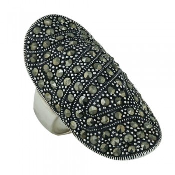 Marcasite Ring Knuckle