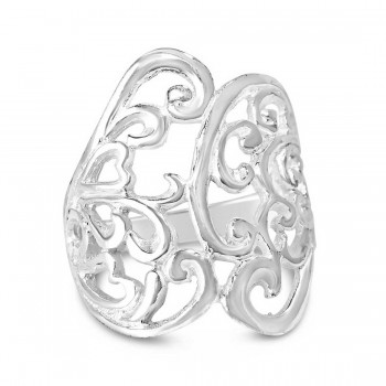 Sterling Silver Ring Filigree Design