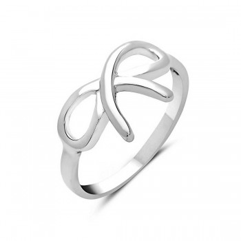 Sterling Silver Ring Bow 