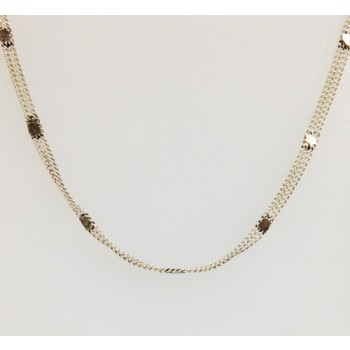 Sterling Silver Oxidized Double Chain 20 Inch