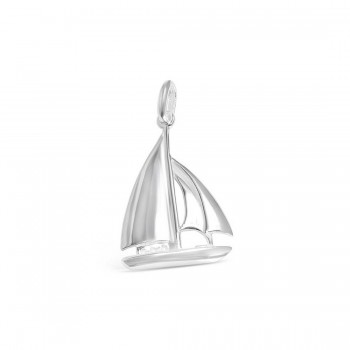 Sterling Silver Pendant Sailboat