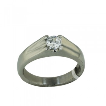 Stainless Steel Ring Tension Setting Cl Cz